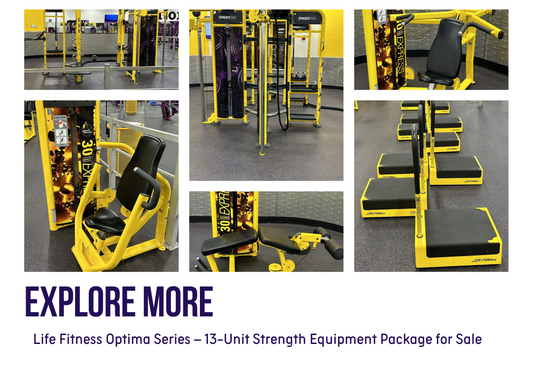 Life Fitness Optima Series - Strength Equipment Package for Sale